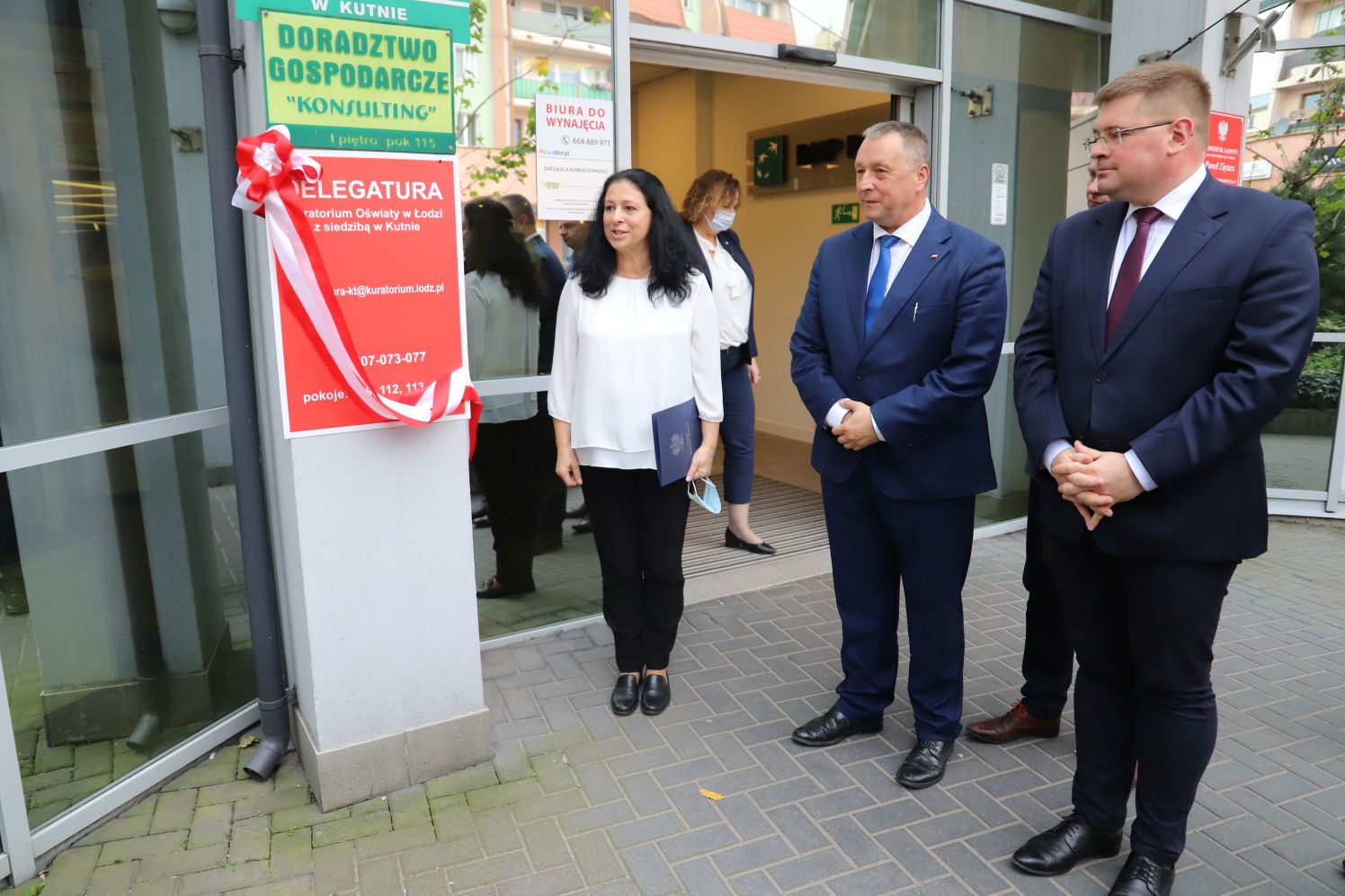 W Kutnie otworzono delegaturę kuratorium oświaty. W wydarzeniu brał udział wiceminister Tomasz Rzymkowski