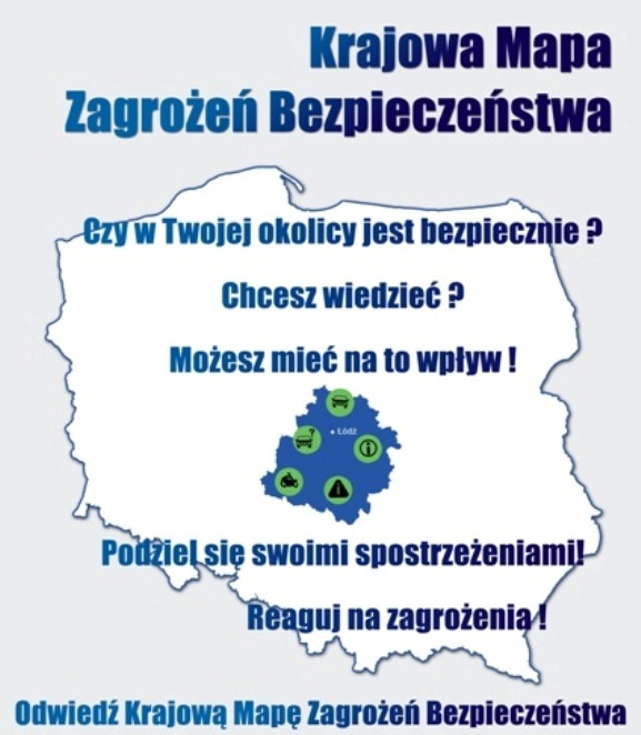 Odwiedź Krajową Mapę Zagrożeń Bezpieczeństwa - Zdjęcie główne
