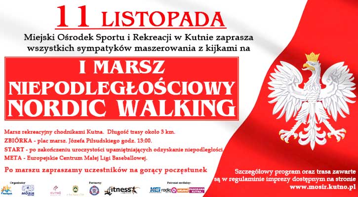 W Święto Niepodległości ulicami Kutna przejdzie marsz. Co zaplanowali organizatorzy? 