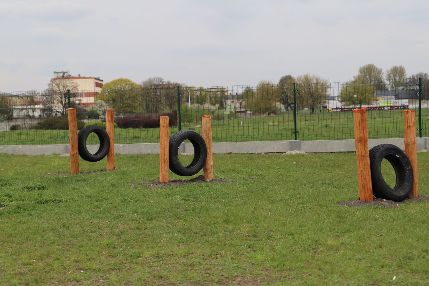 W kutnowskim parku pojawił się wybieg dla psów