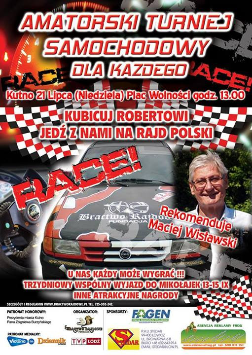 Rajd samochodowy na Placu Wolności - Zdjęcie główne