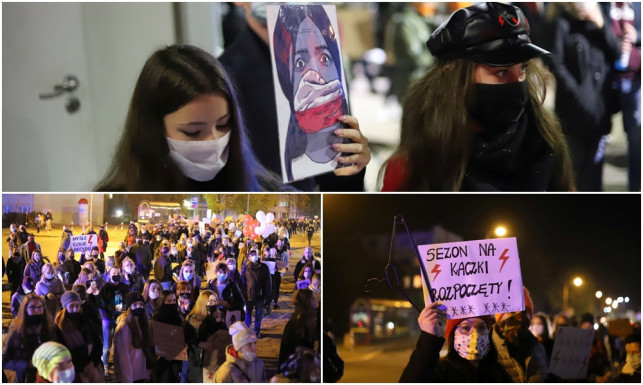 [ZDJĘCIA] Za nami kolejny protest, tłumy znów przeszły ulicami Kutna. ''To jest wojna'' - Zdjęcie główne