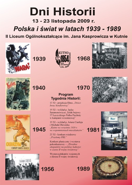 Dni Historii ponownie w Kasprowiczu - Zdjęcie główne