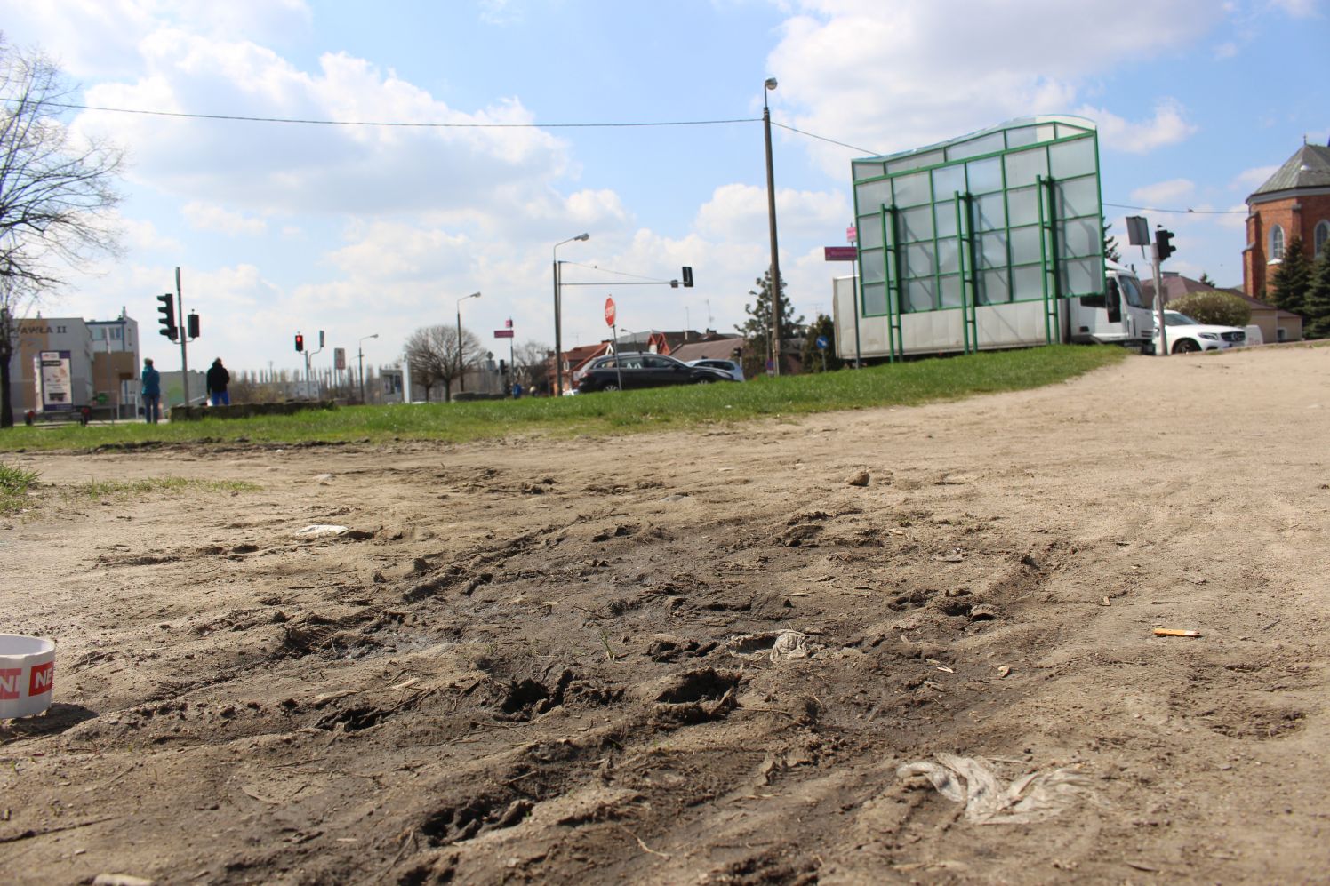 Teren przy Jana Pawła II w Kutnie zostanie zagospdoarowny