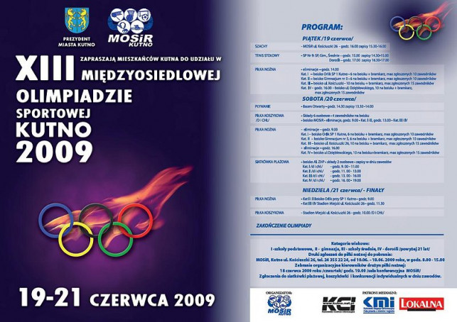 XIII Olimpiada Międzyosiedlowa - Zdjęcie główne