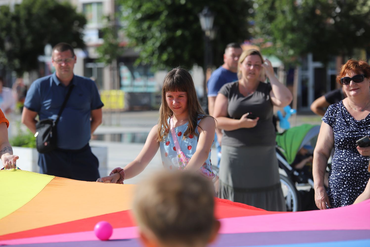 Na kutnowskim Placu Wolności zorganizowano gry i zabawy dla dzieci