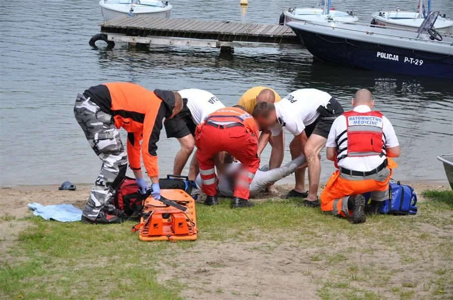 Tragedia nad jeziorem. Utonął mieszkaniec powiatu kutnowskiego - Zdjęcie główne