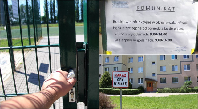 Na osiedlach „zakaz gry w piłkę” a orliki... pozamykane! - Zdjęcie główne