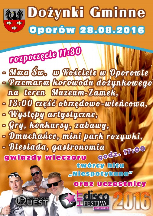 Dożynki gminne w Oporowie - Zdjęcie główne