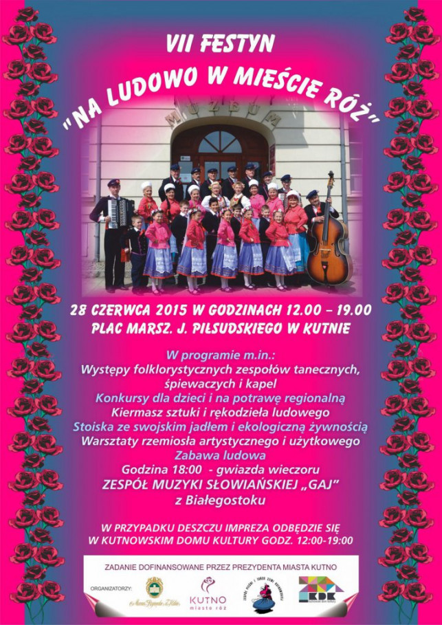 VII festyn "Na ludowo w mieście Róż" - Zdjęcie główne