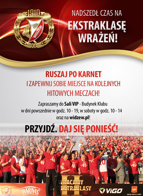 Wygraj bilety na mecz Widzew Łódź - Polonia Warszawa! - Zdjęcie główne