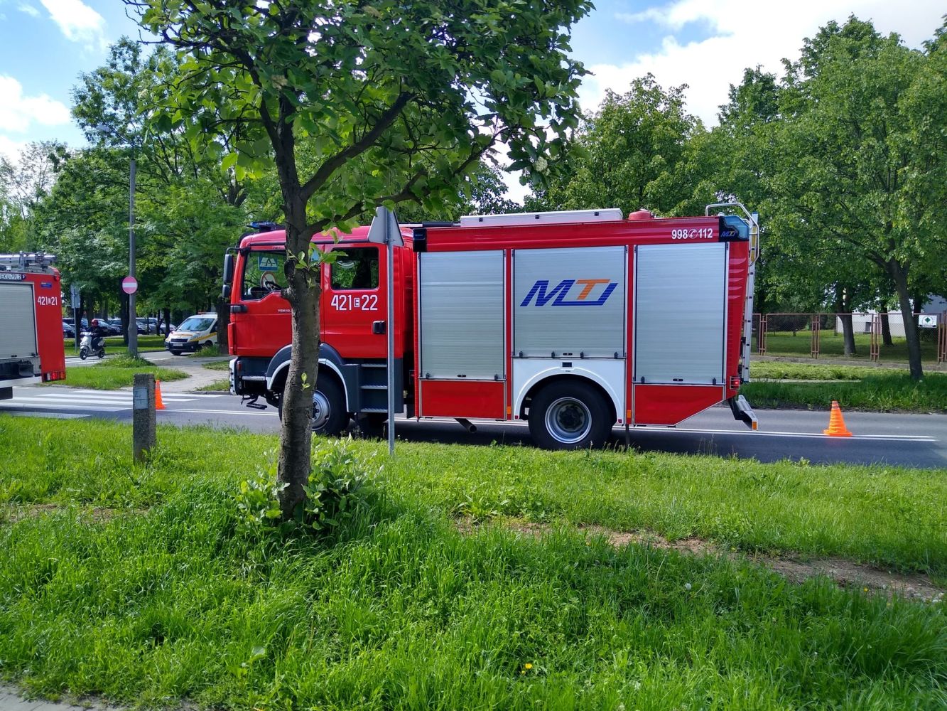 W Kutnie zderzyły się dwie osobówki