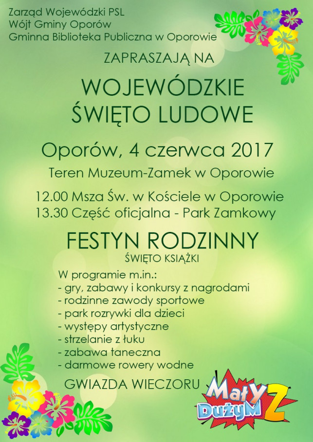 Wojewódzkie Święto Ludowe - Zdjęcie główne