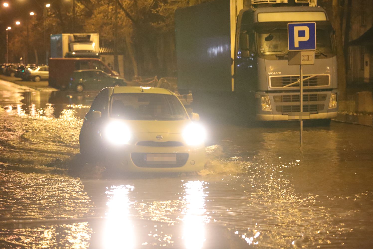 Do awarii doszło na jednej z ulic kutnowskiej Wenecji