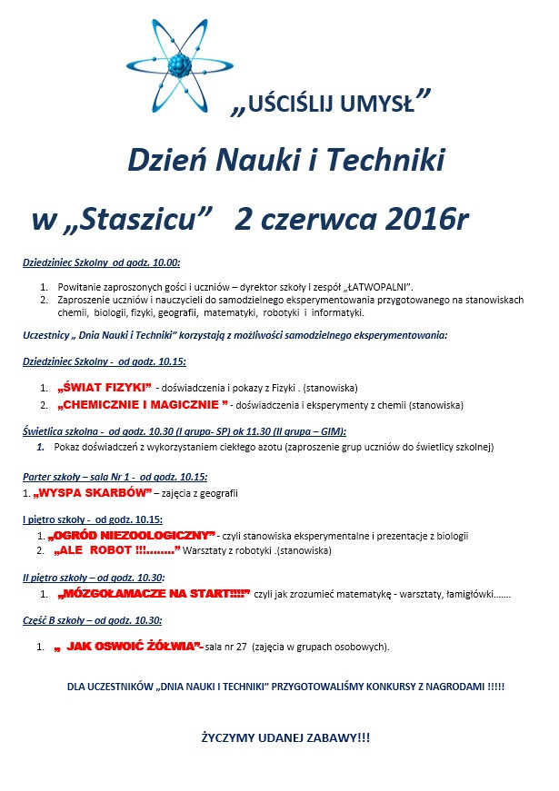 "Uściślij umysł" w "Staszicu" - Zdjęcie główne