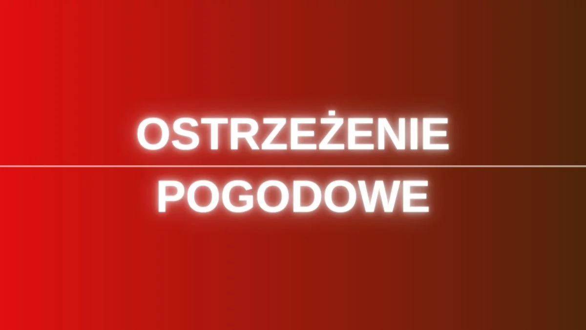 Zarządzanie Kryzysowe ostrzega całe woj. łódzkie. Zacznie się wieczorem - Zdjęcie główne