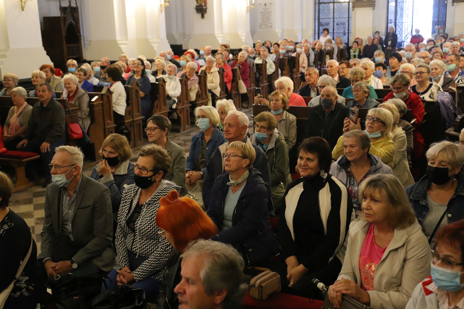 Z okazji Kutnowskich Dni Seniora w jednym z kościołów odbył się koncert Rodziny Kaczmarków