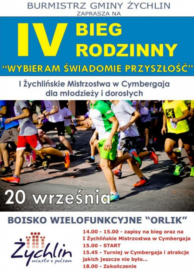 IV Bieg Rodzinny w Żychlinie - Zdjęcie główne