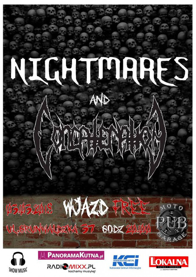 Nightmares & Concatenation w Moto Pub Garage - Zdjęcie główne