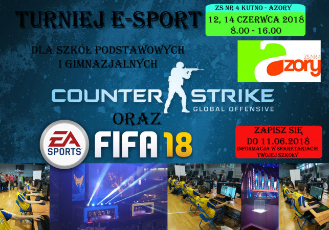 Turniej E- sport dla szkół podstawowych i gimnazjalnych powiatu kutnowskiego - Zdjęcie główne