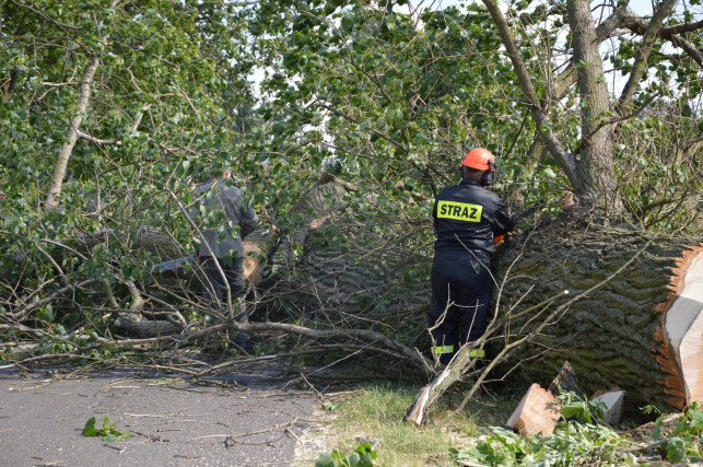 Wichury przechodzą przez powiat - Zdjęcie główne