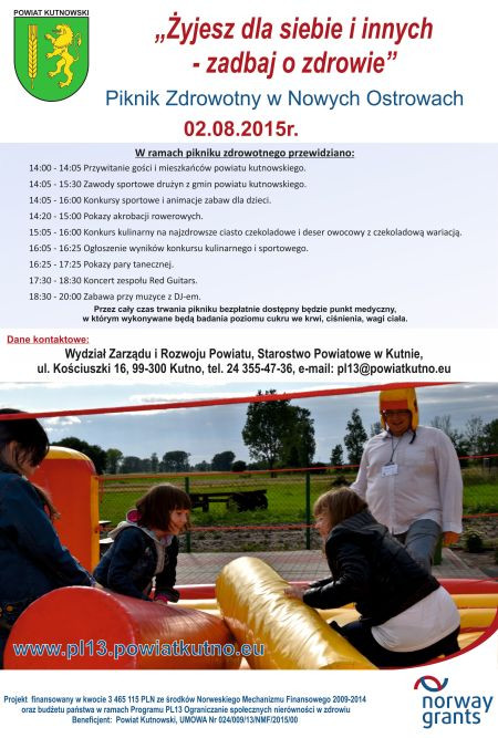 Piknik Zdrowotny w Nowych Ostrowach - Zdjęcie główne