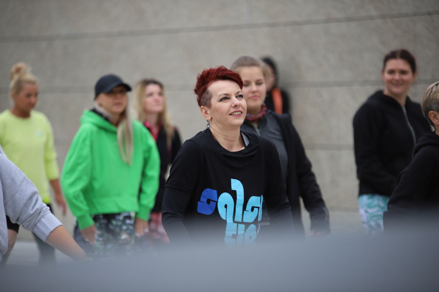 Na Placu Wolności w Kutnie odbywa się Maraton Fitness zorganizowany w ramach Budżetu Obywatelskiego