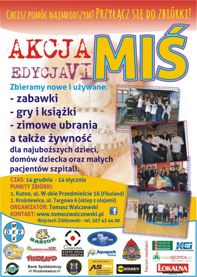 Zbiórka żywności w ramach Akcji Miś - Zdjęcie główne