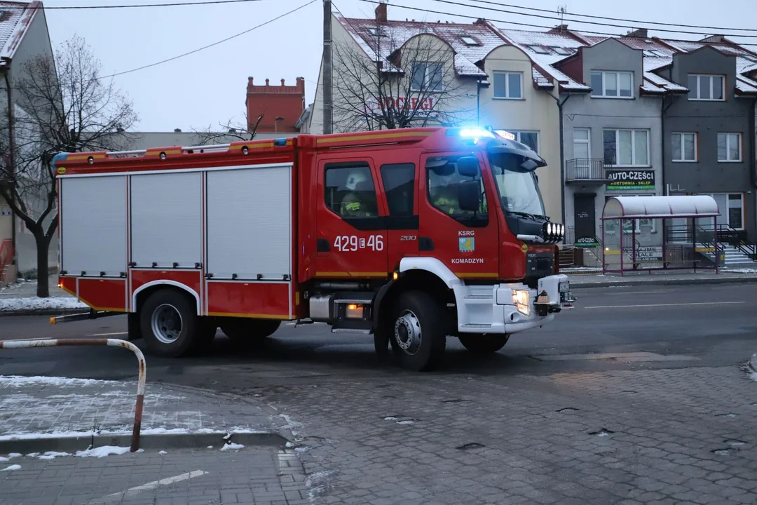 W kutnowskim Urzędzie Skarbowym doszło do pożaru