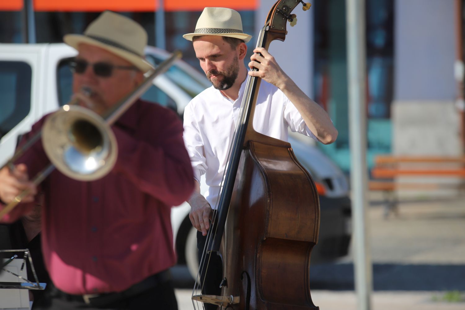 Na Placu Wolności w Kutnie odbył się koncert jazzowy