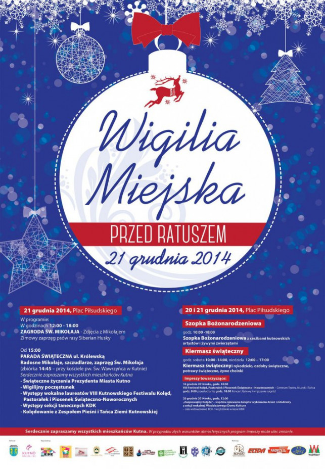 Wigilia Miejska 2014 - Zdjęcie główne