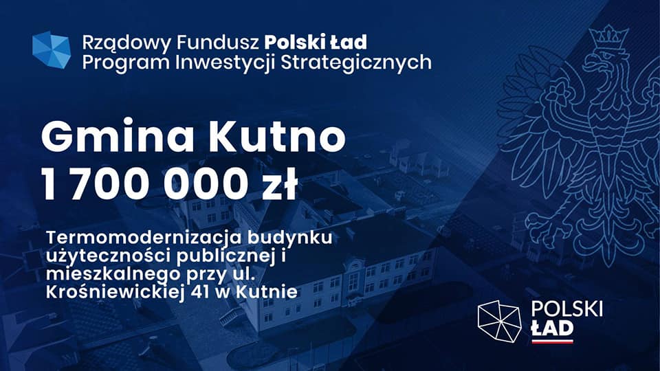 Powiat kutnowski otrzyma ponad 117 mln zł! To środki z Polskiego Ładu