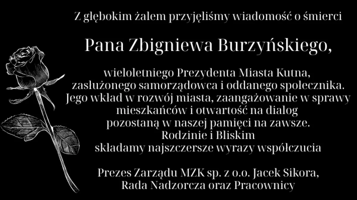 Kondolencje - Zdjęcie główne