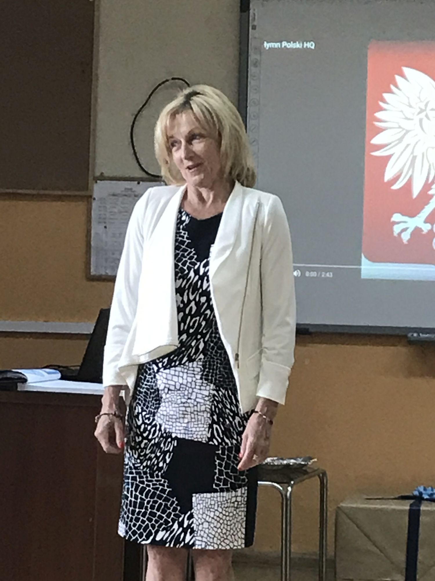 Pożegnanie absolwentów Szkoły Podstawowej we Wroczynach 