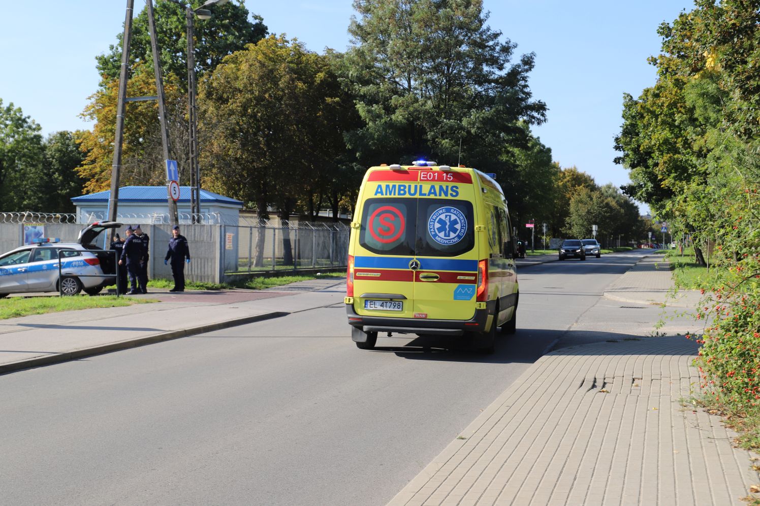 Obok jednej z Biedronek z Kutnie doszło do potrącenia pieszej