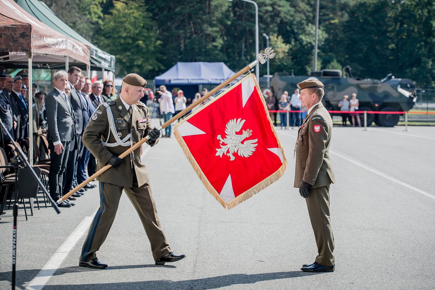 Terytorialsi otrzymali Chorągiew Wojska Polskiego