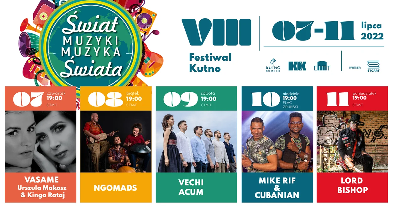 VIII Festiwal Świat Muzyki Muzyka Świata. Sprawdź program imprezy  - Zdjęcie główne