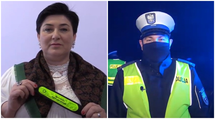 [WIDEO] Władze gminy Kutno i policja w trosce o bezpieczeństwo. Nagrali filmik - Zdjęcie główne