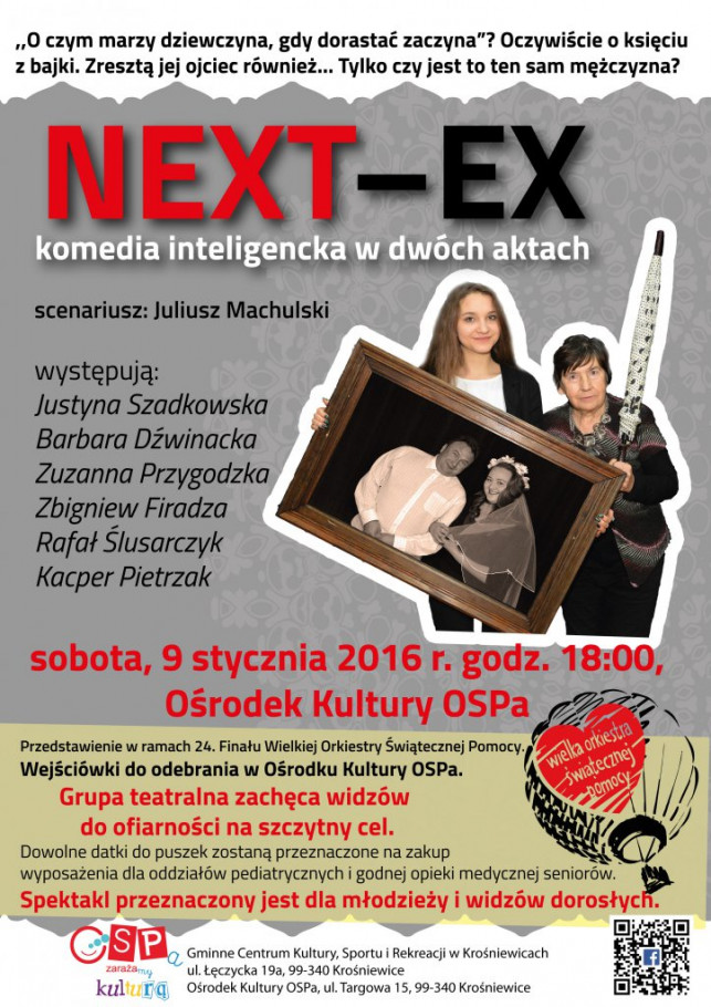 "Next-EX komedia inteligencka w dwóch aktach" - Zdjęcie główne