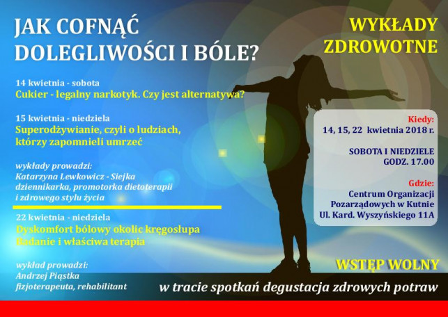 Jak cofnąć dolegliwości i bóle? - w weekend wykłady zdrowotne - Zdjęcie główne