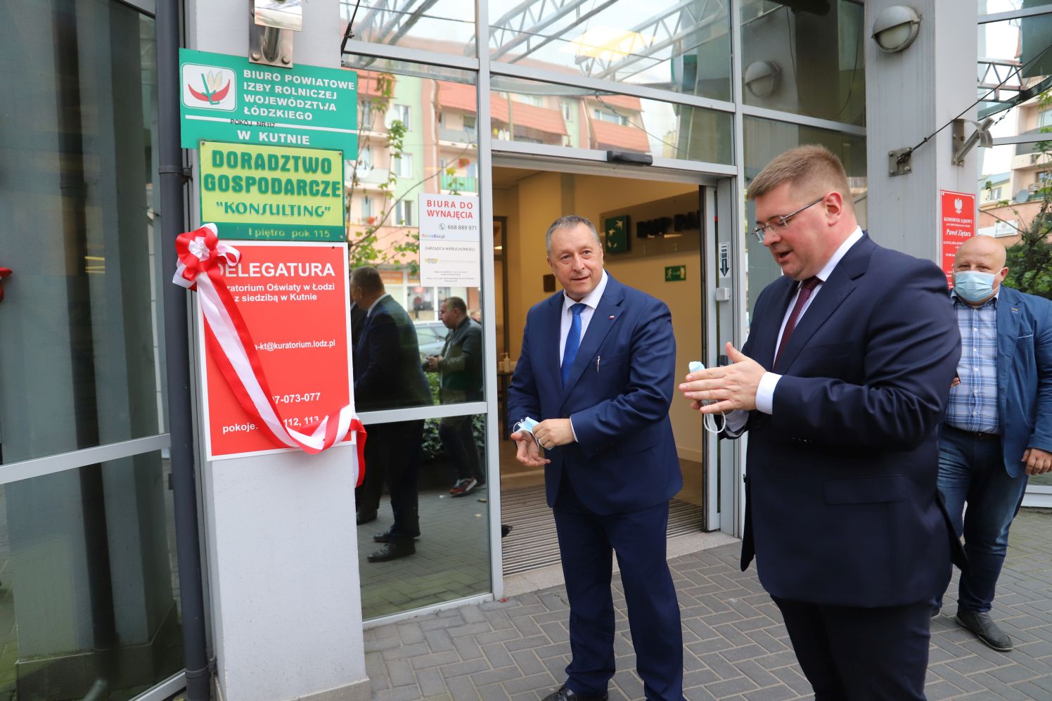 W Kutnie otworzono delegaturę kuratorium oświaty. W wydarzeniu brał udział wiceminister Tomasz Rzymkowski