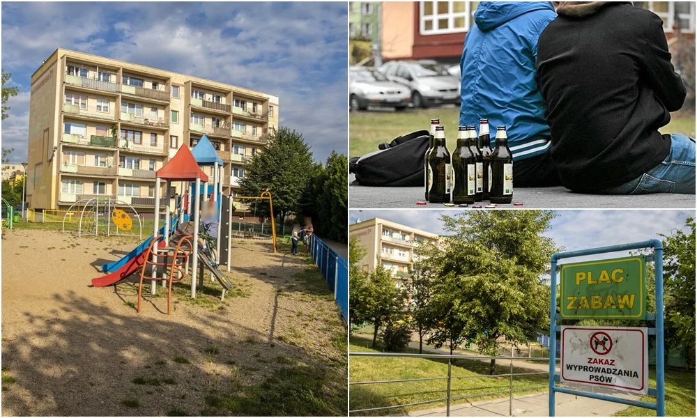 Patologia na placu zabaw: mieszkańcy mają dość. Kutnowska policja przywróci porządek?  - Zdjęcie główne