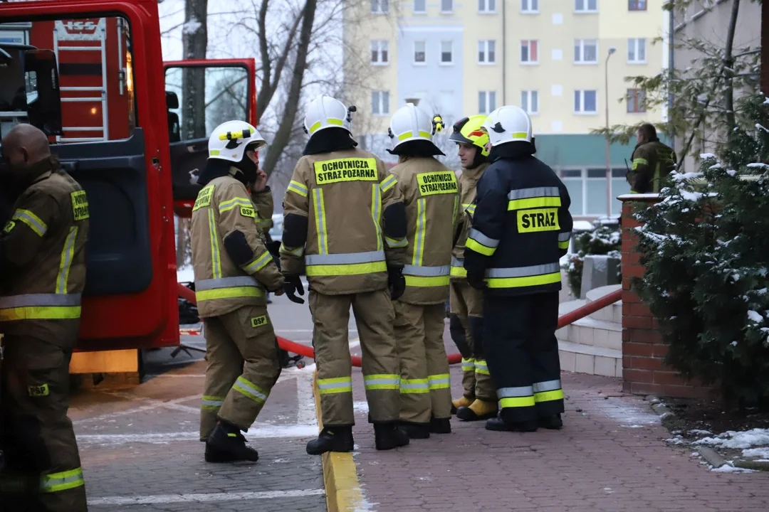 W kutnowskim urzędzie skarbowym doszło do pożaru, straż pożarna komentuje to zdarzenie