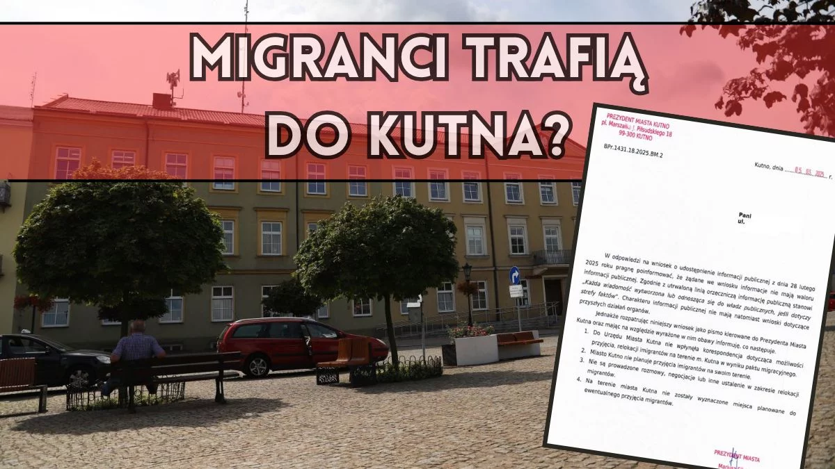 Relokacja imigrantów w Kutnie? Do urzędu miasta wpłynęło pismo, jak odpowiedział prezydent? - Zdjęcie główne