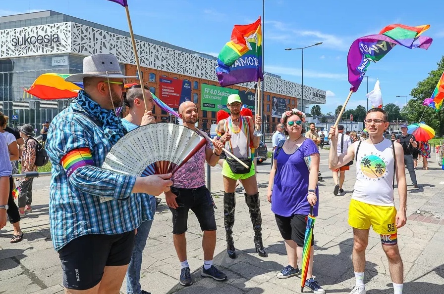 W Łodzi odbył się Marsz Równości. Wzięli w nim udział mieszkańcy powiatu kutnowskiego