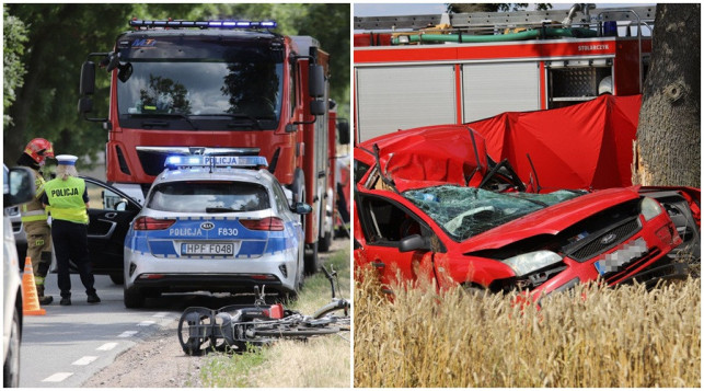 [ZDJĘCIA] Śmiertelny wypadek, długa akcja służb. Policja zabiera głos - Zdjęcie główne