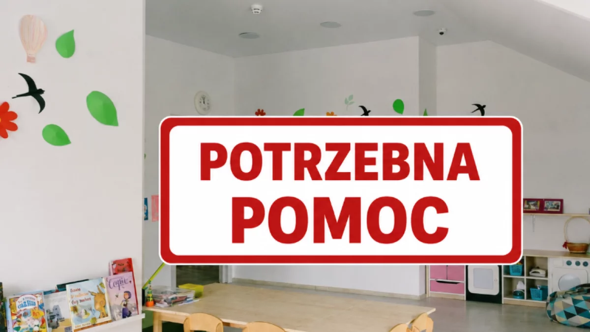 Kutnowskie przedszkole potrzebuje pomocy. Chodzi o sprzęt dla dzieci i plac zabaw