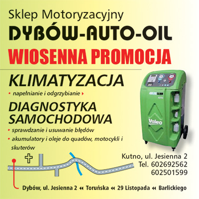 Wiosenna promocja w Dybów Auto-Oil - Zdjęcie główne