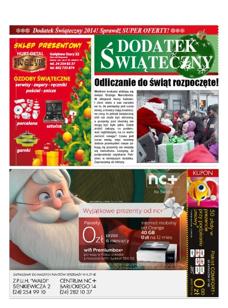 Przeczytaj dodatek świąteczny - Zdjęcie główne