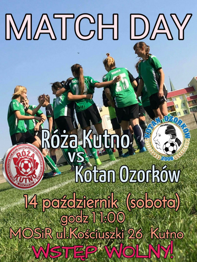 Mecz Kutnowska Róża vs. Kotan Ozorków już jutro - Zdjęcie główne